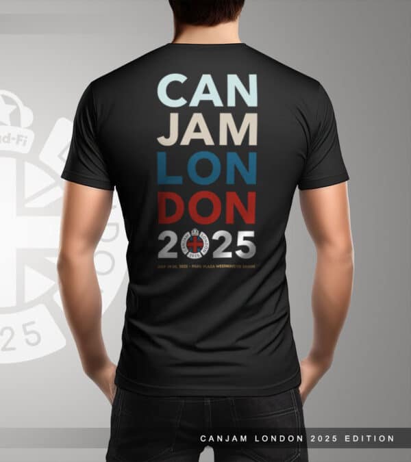 CanJam London 2025 T-shirt - Image 2